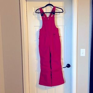 Land’s End Girl’s  Squall waterproof Iron Knee Bibs - snow suit